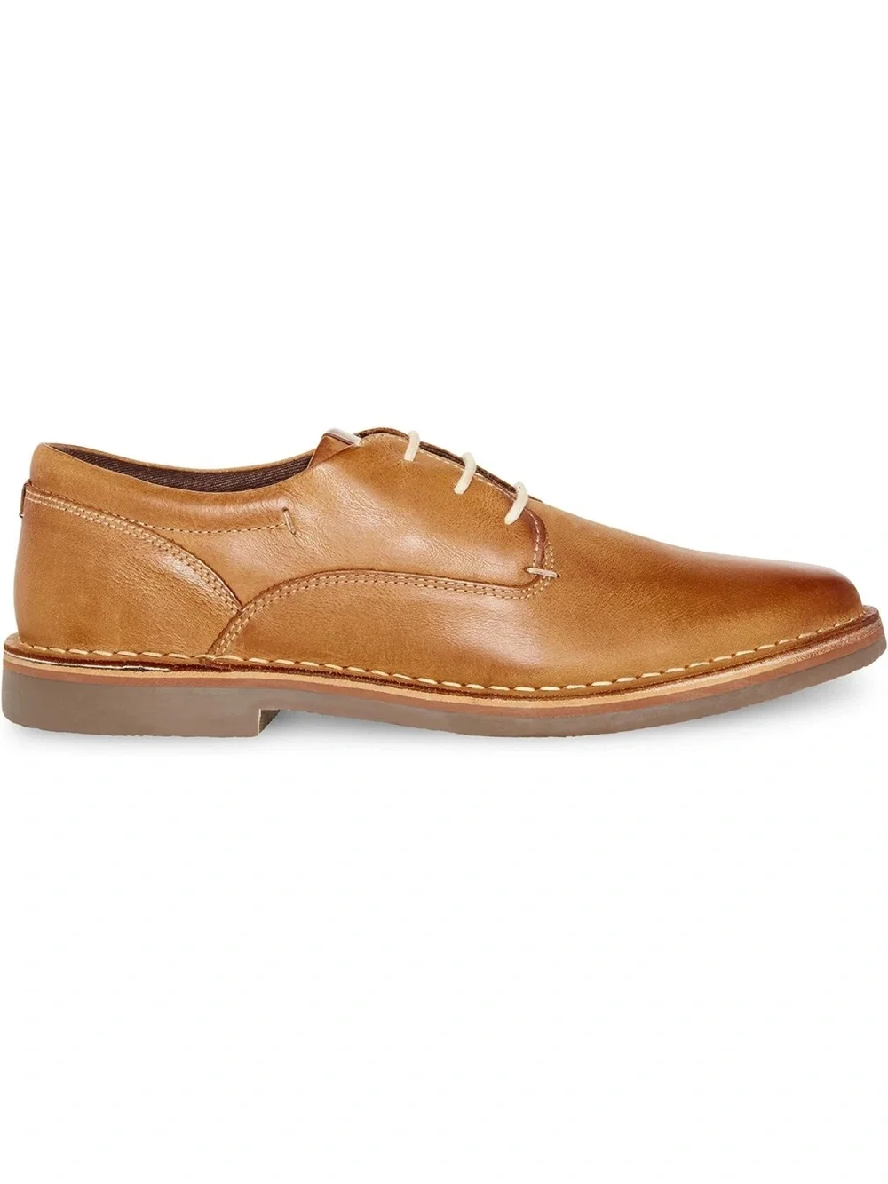 NEW Steve Madden Harpoon Men's Oxford Tan Leather Lace Up Shoes Size 11.5